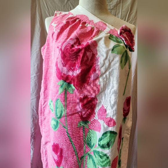 1960's one shoulder summer dress - Picture 2 of 5